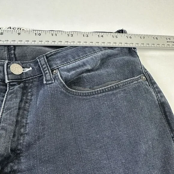 ACNE STUDIOS Max Man Ray Jeans Mens 32x34 (32x32.5) Stretch‎ Faded - Picture 10 of 15